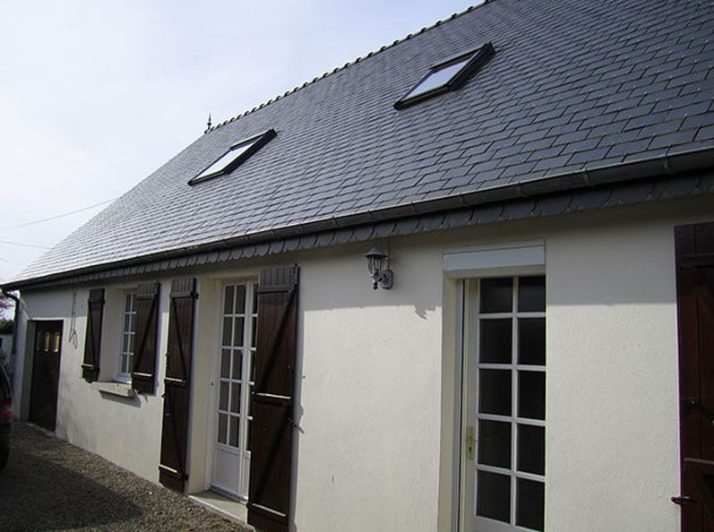 toiture en ardoise dans le finistère