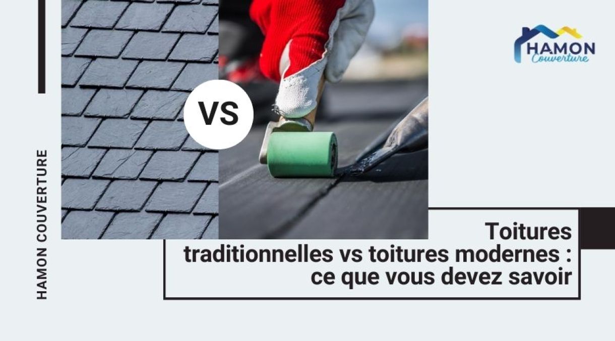 Toitures traditionnelles vs toitures modernes : ce que vous devez savoir